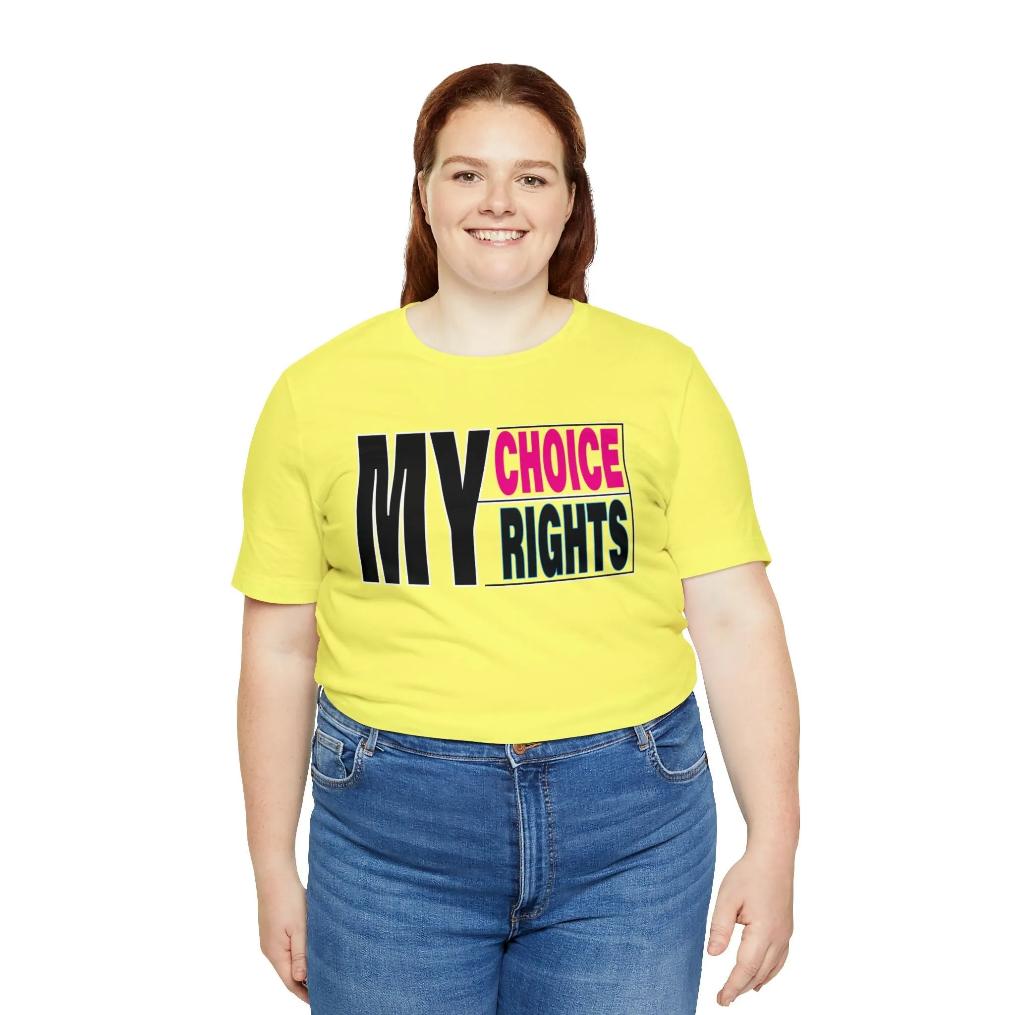 My Choice T-shirt my Rights | Inspirational tees | Motivational Positive Vibes Trendy Loose fit tees Roe v Wade T-shirt