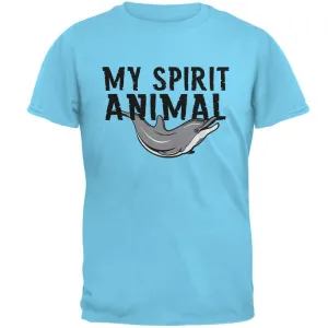 My Spirit Animal Dolphin Sky Adult T-Shirt
