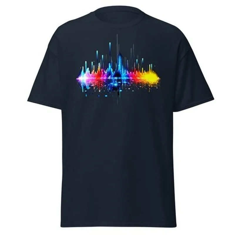 Neon Sound Equalizer T-Shirt: Be The Life of The Party!