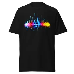 Neon Sound Equalizer T-Shirt: Be The Life of The Party!