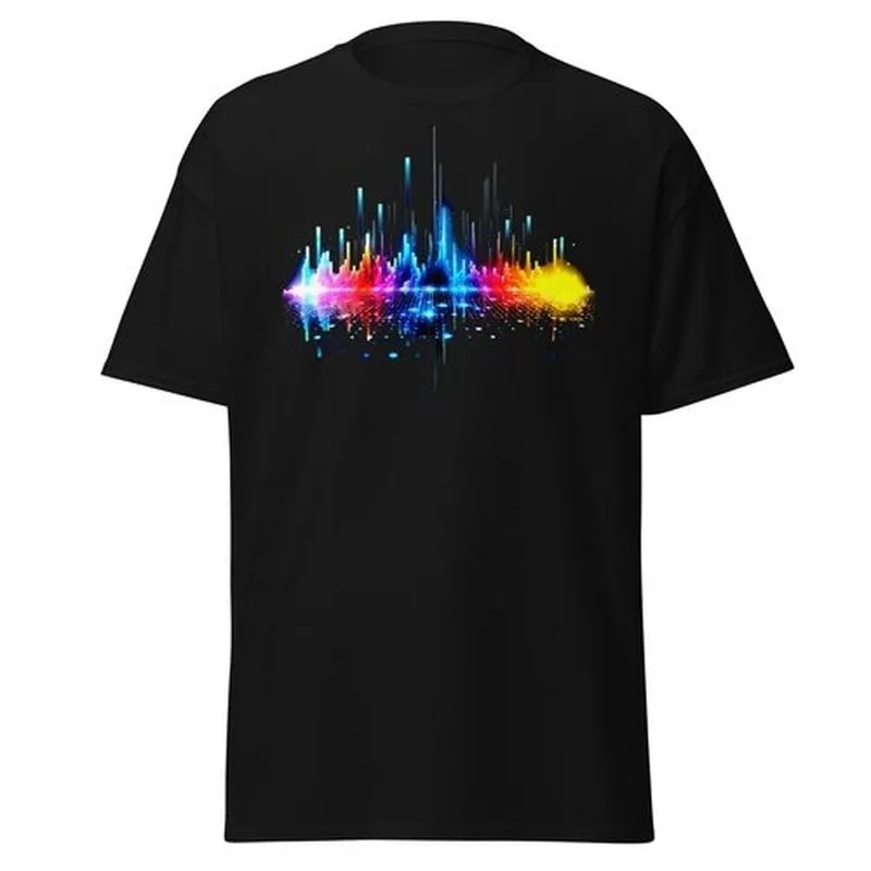 Neon Sound Equalizer T-Shirt: Be The Life of The Party!