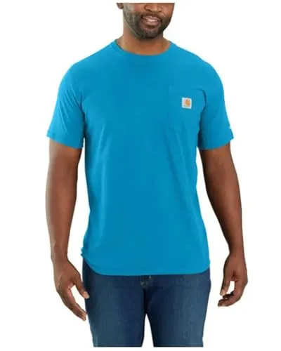 PR ONLY  Carhartt 106652 Men's Force Relaxed Fit Midweight Short-Sleeve Pocket T-Shirt