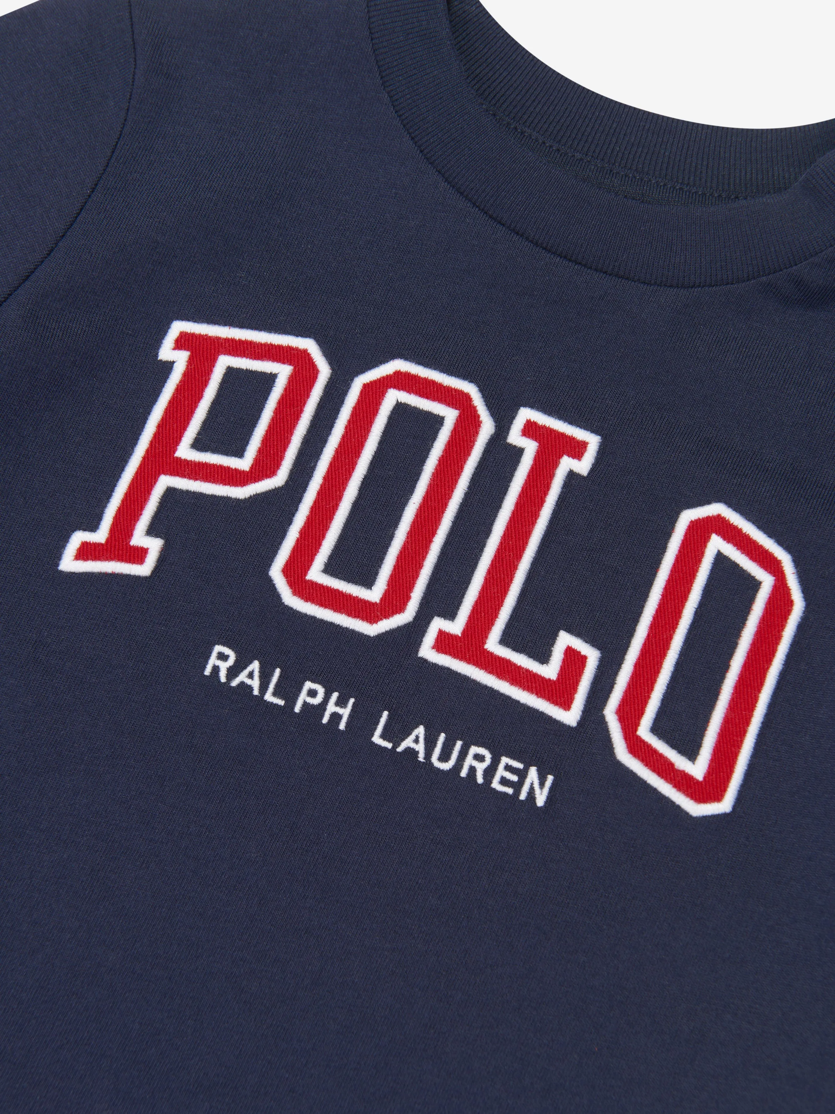 Ralph Lauren Baby Boys Polo T-Shirt in Navy