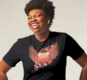 Red Flying Shield Tee