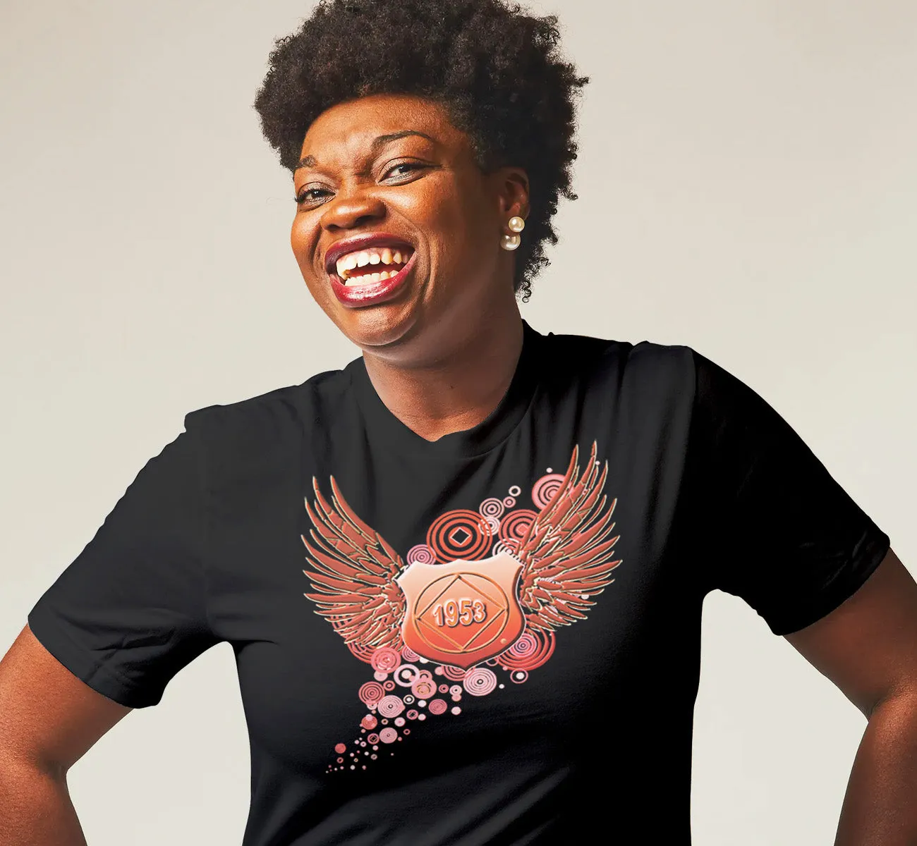 Red Flying Shield Tee