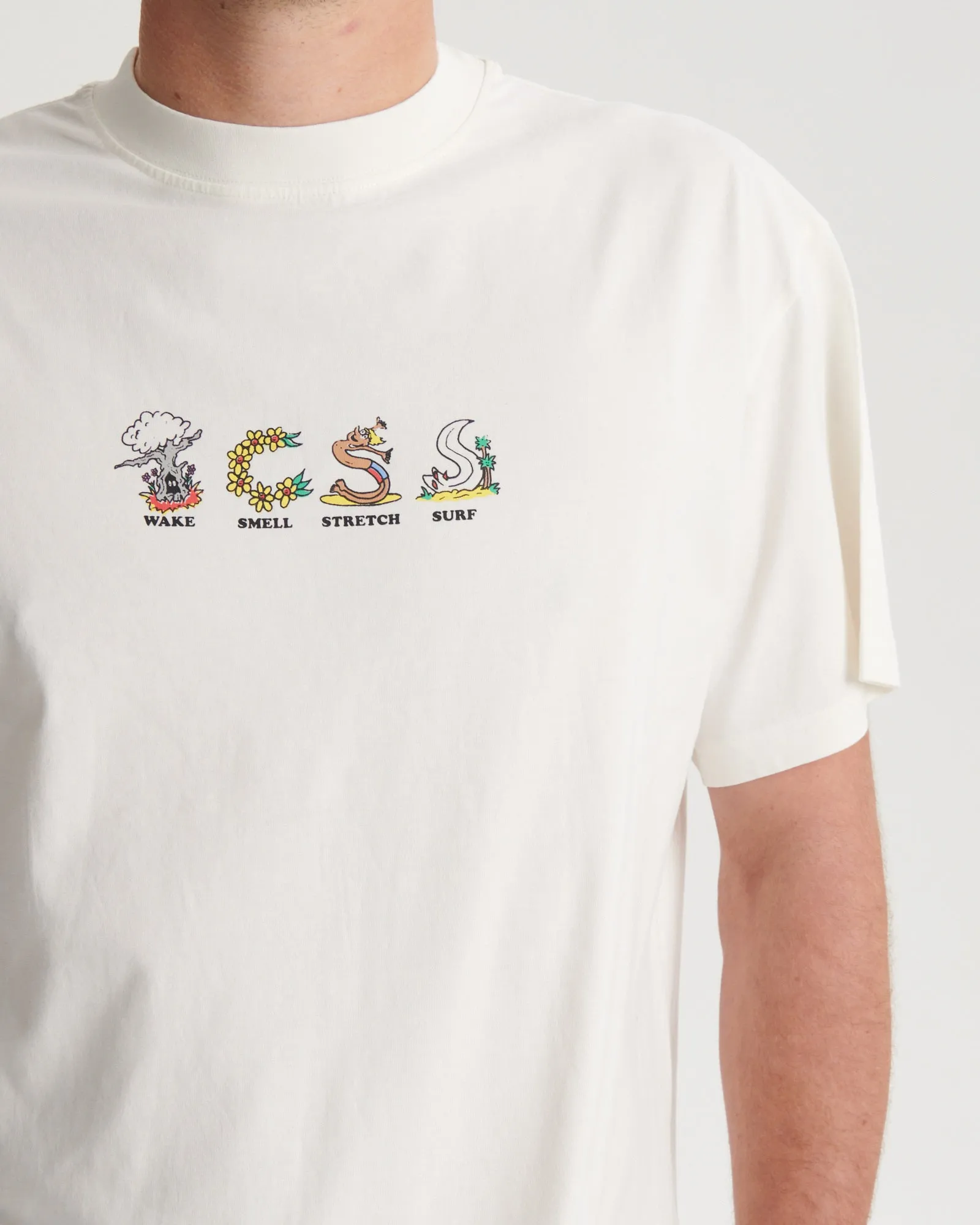 Routine Tee - Vintage White