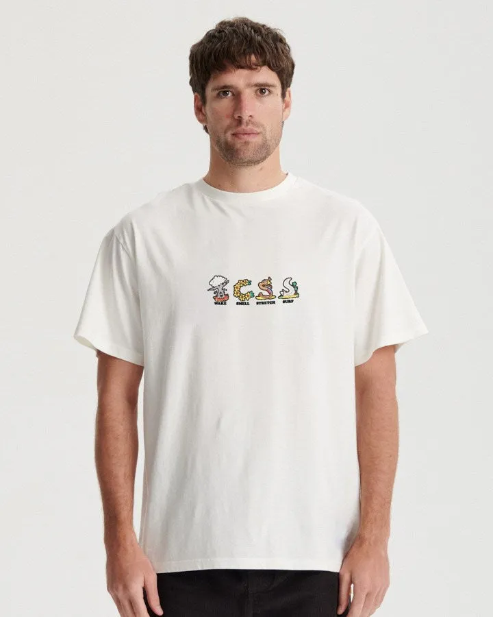 Routine Tee - Vintage White