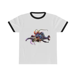 Ryuuk the Fish Dragon God Unisex Ringer Tee