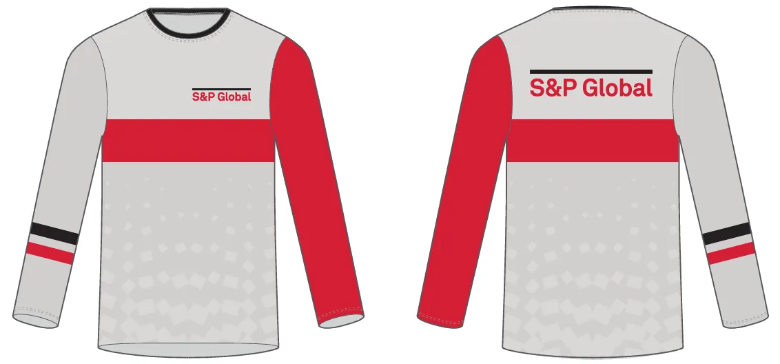 S&P Global Men's ROAM Long Sleeve Tech T