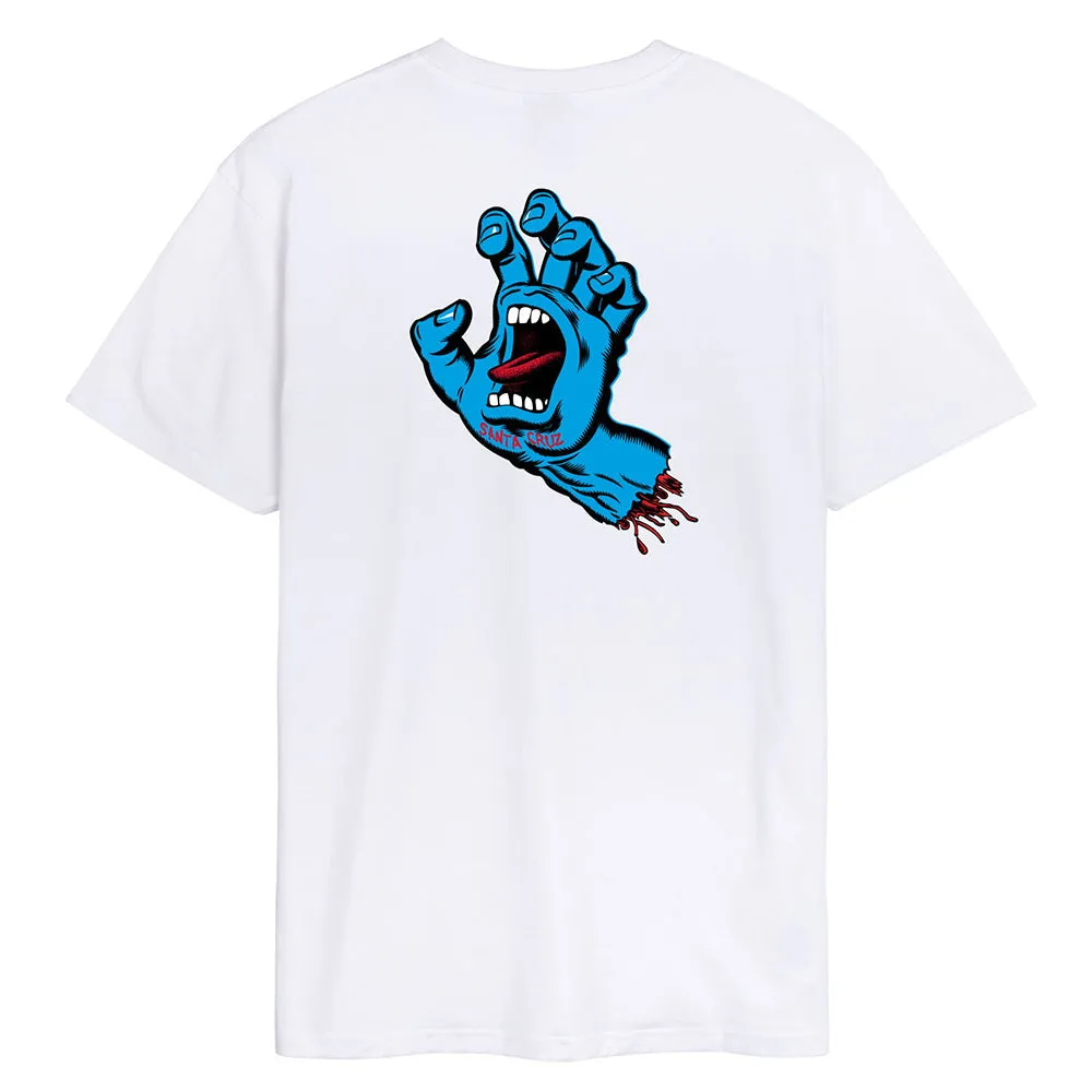 Santa Cruz Screaming Hand Chest T Shirt
