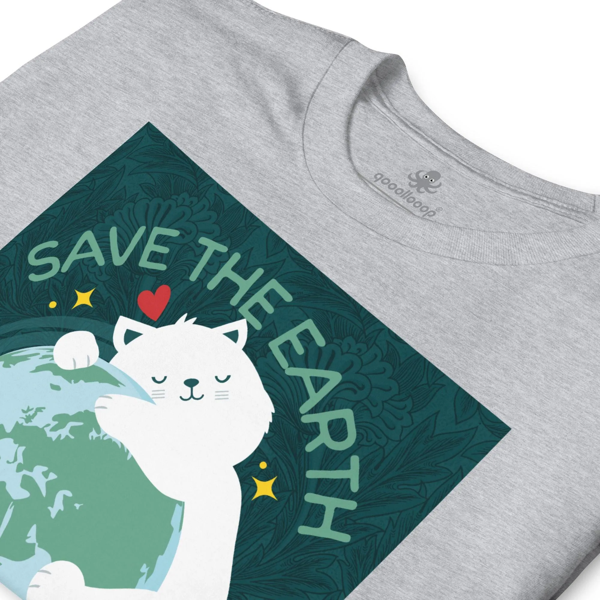 Save The Earth That Has Cats | Unisex Soft Style T-Shirt