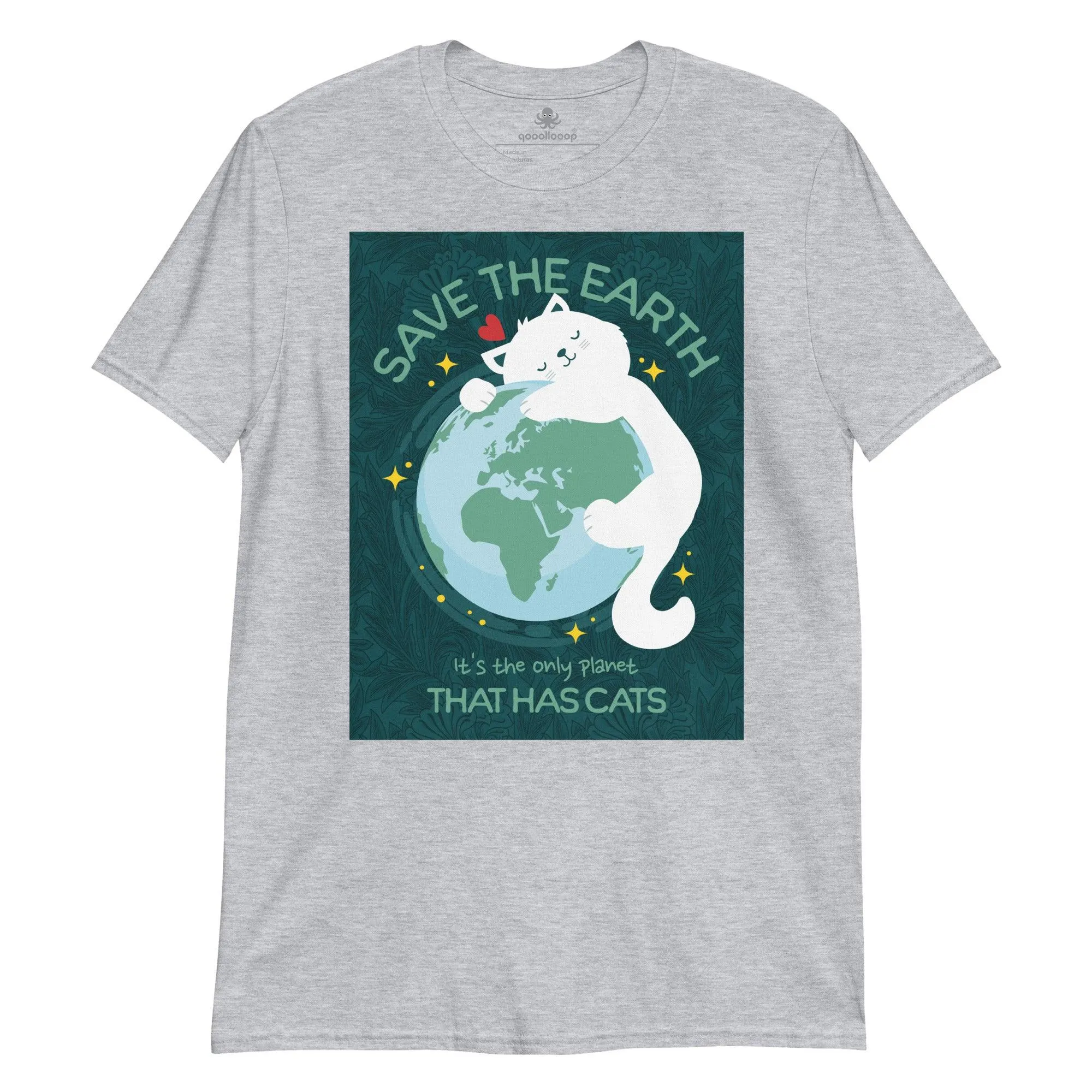 Save The Earth That Has Cats | Unisex Soft Style T-Shirt