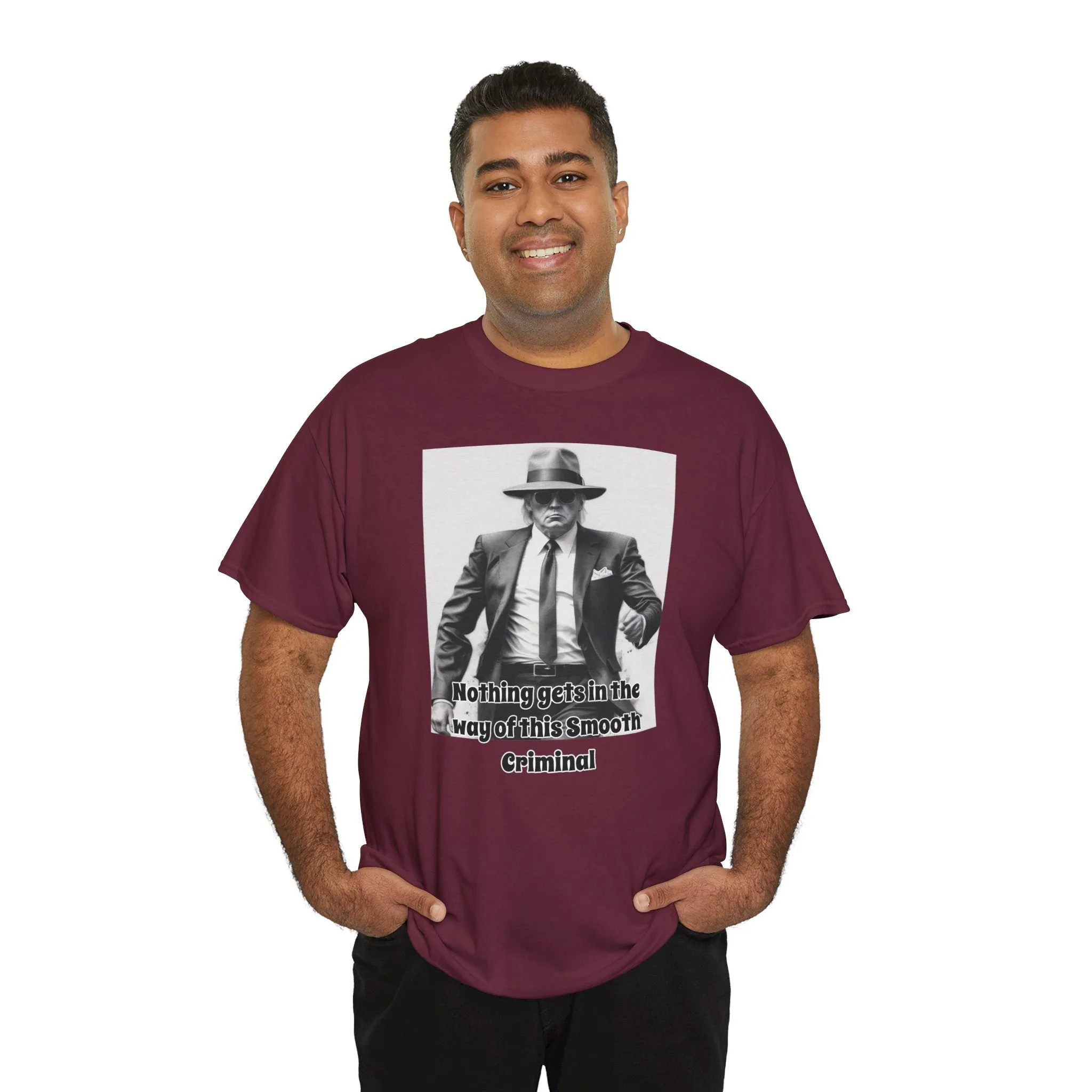 Smooth Criminal Unisex Heavy Cotton Tee