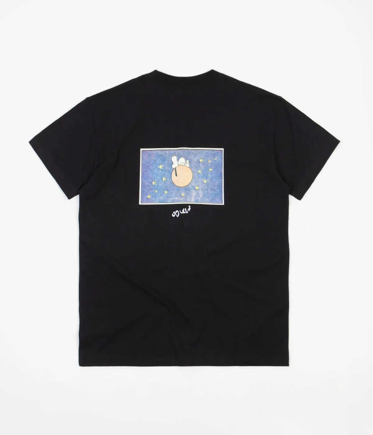 Soulland Meets Peanuts Charlie T-Shirt - Black