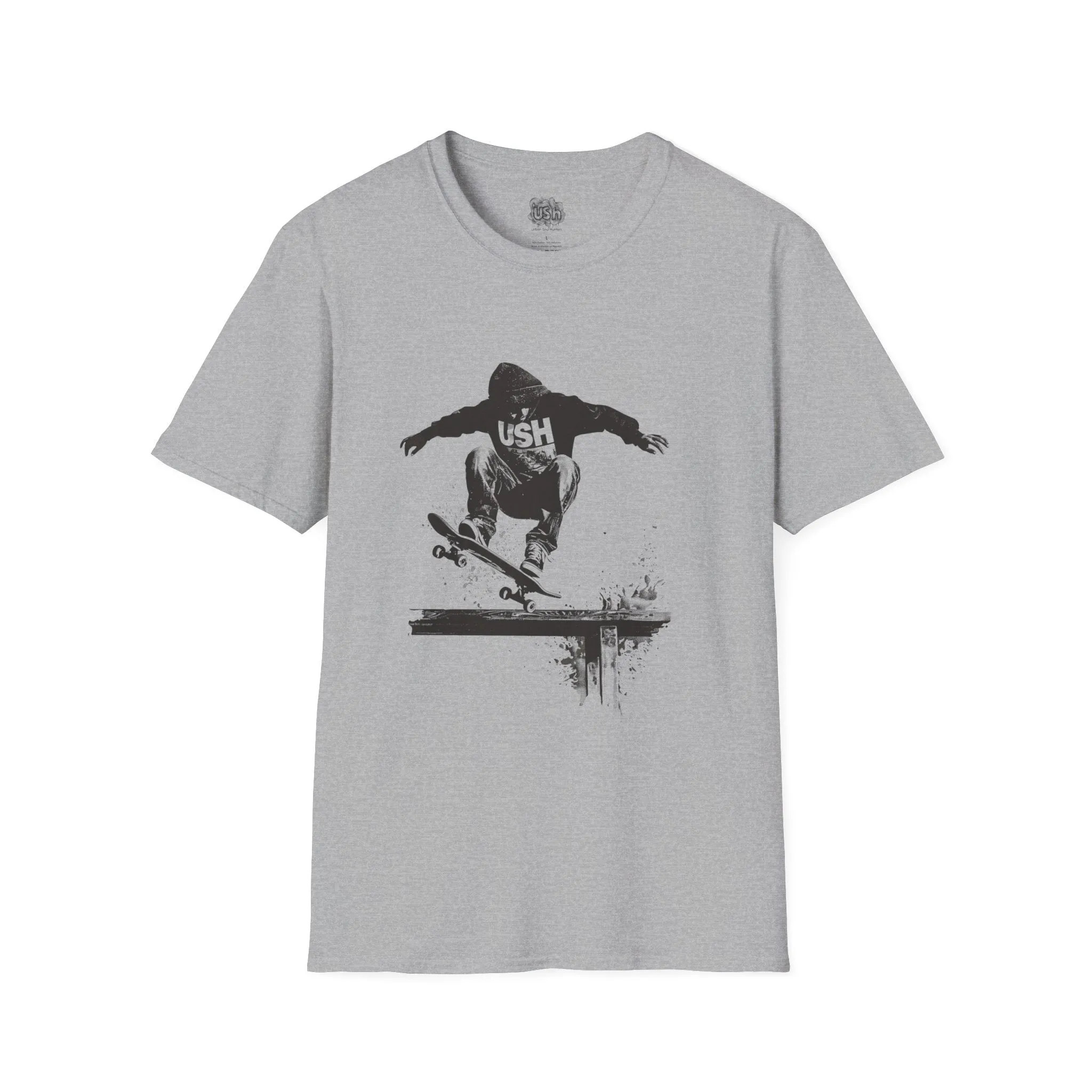 Street Sport Skater Bench Jump T-Shirt