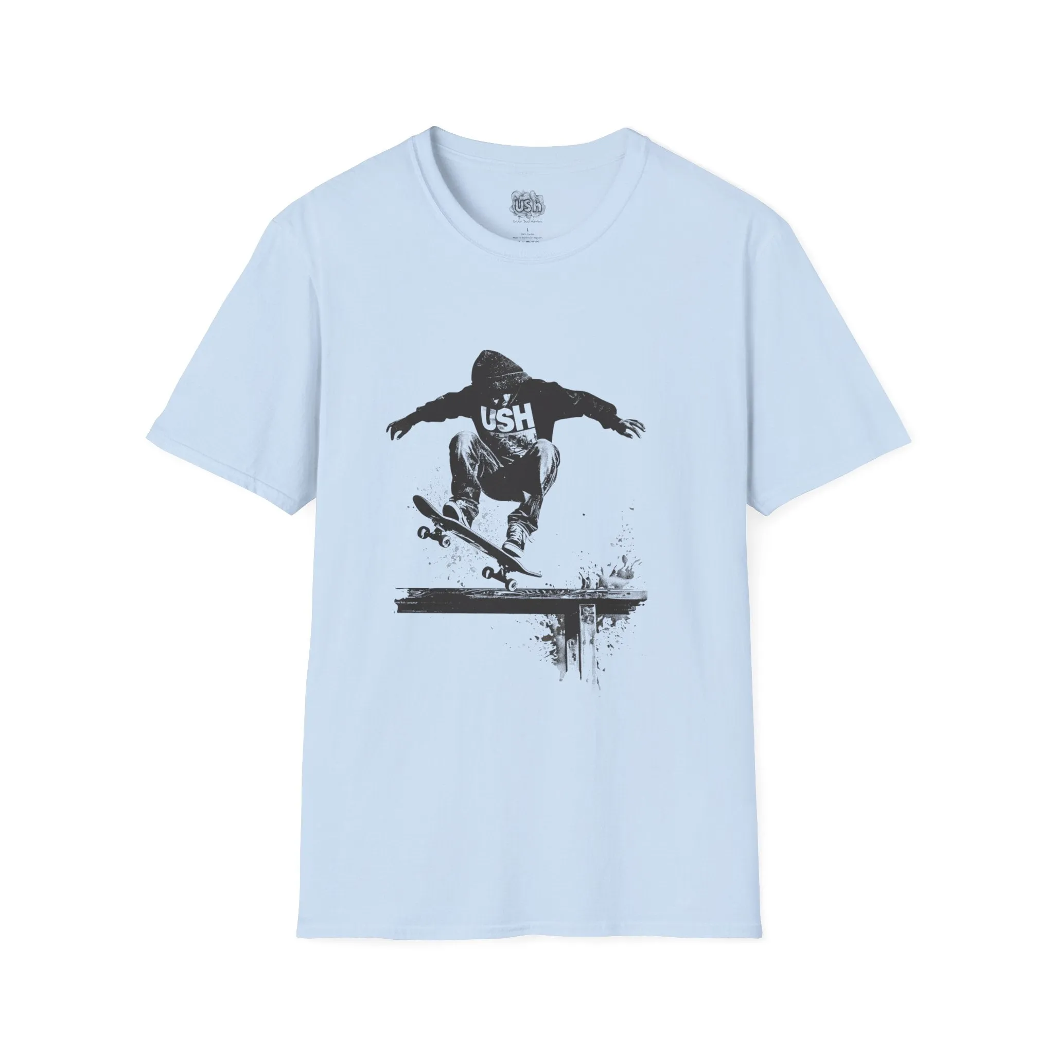 Street Sport Skater Bench Jump T-Shirt