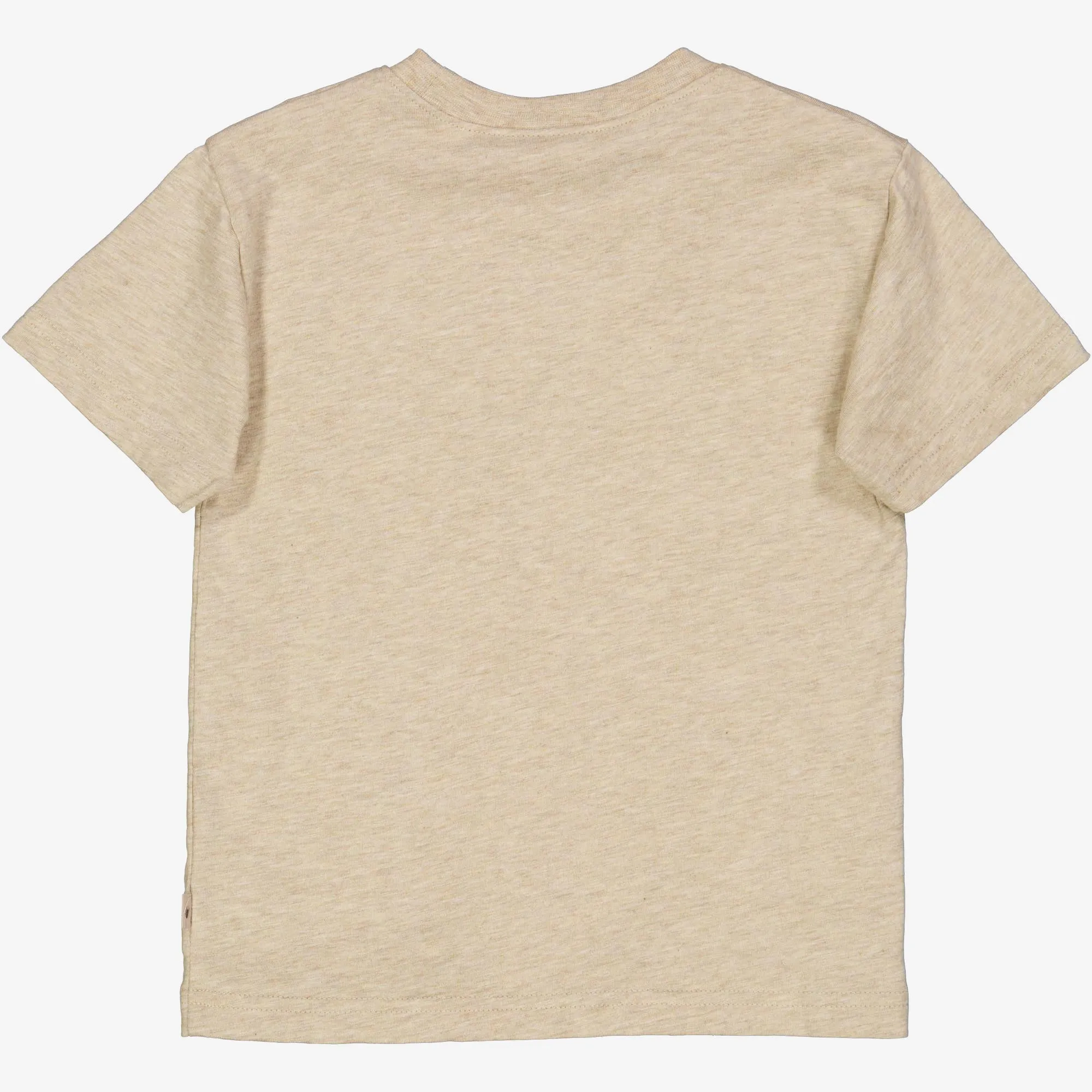 T-Shirt Bee Embroidery - buttermilk melange