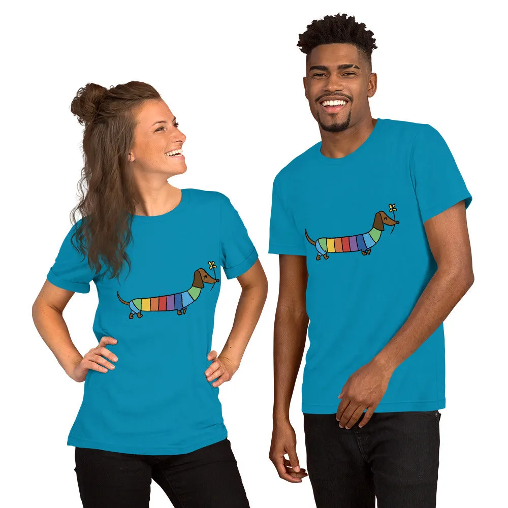 T-Shirts - Dog (Glamourange Pets Staple T-Shirts - Front Print 0017 Model)