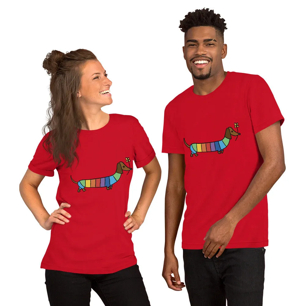 T-Shirts - Dog (Glamourange Pets Staple T-Shirts - Front Print 0017 Model)