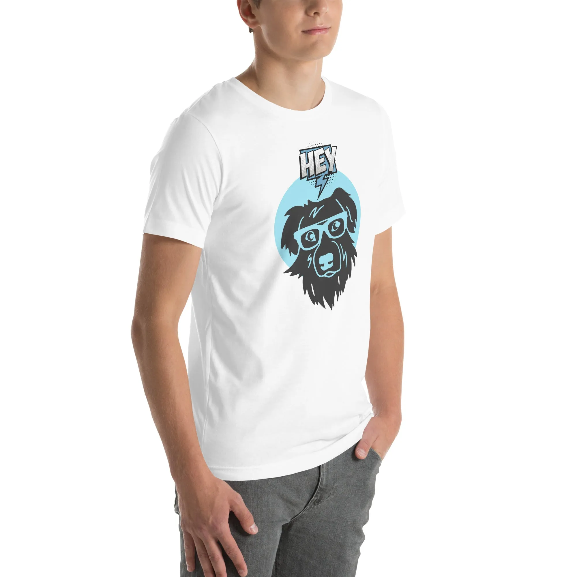 T-Shirts - Dog (Glamourange Pets Staple T-Shirts - Front Print 005 Model)