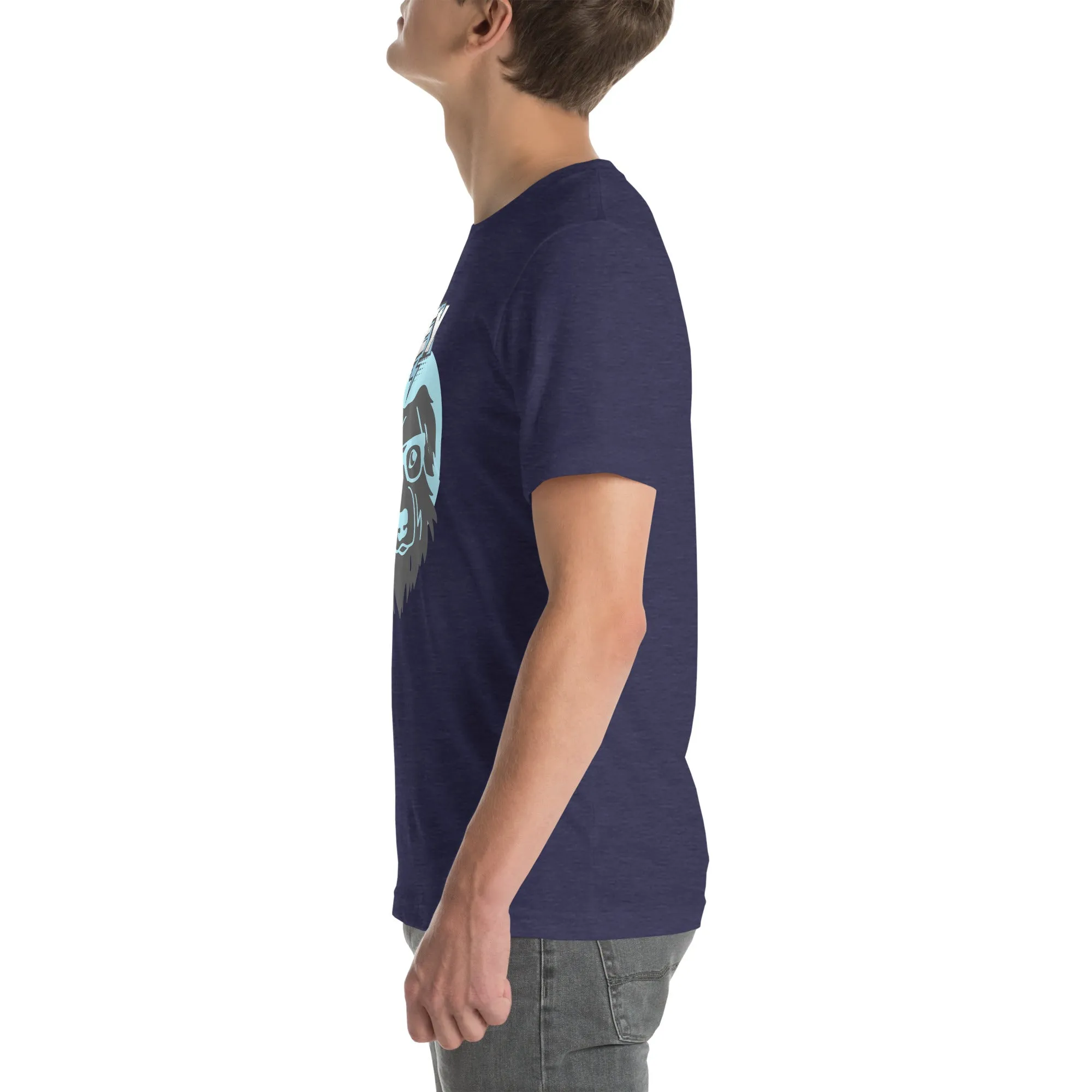 T-Shirts - Dog (Glamourange Pets Staple T-Shirts - Front Print 005 Model)