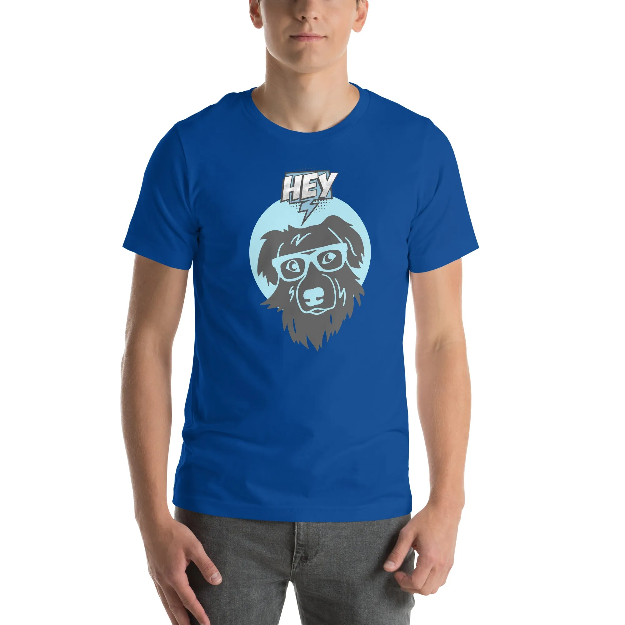T-Shirts - Dog (Glamourange Pets Staple T-Shirts - Front Print 005 Model)