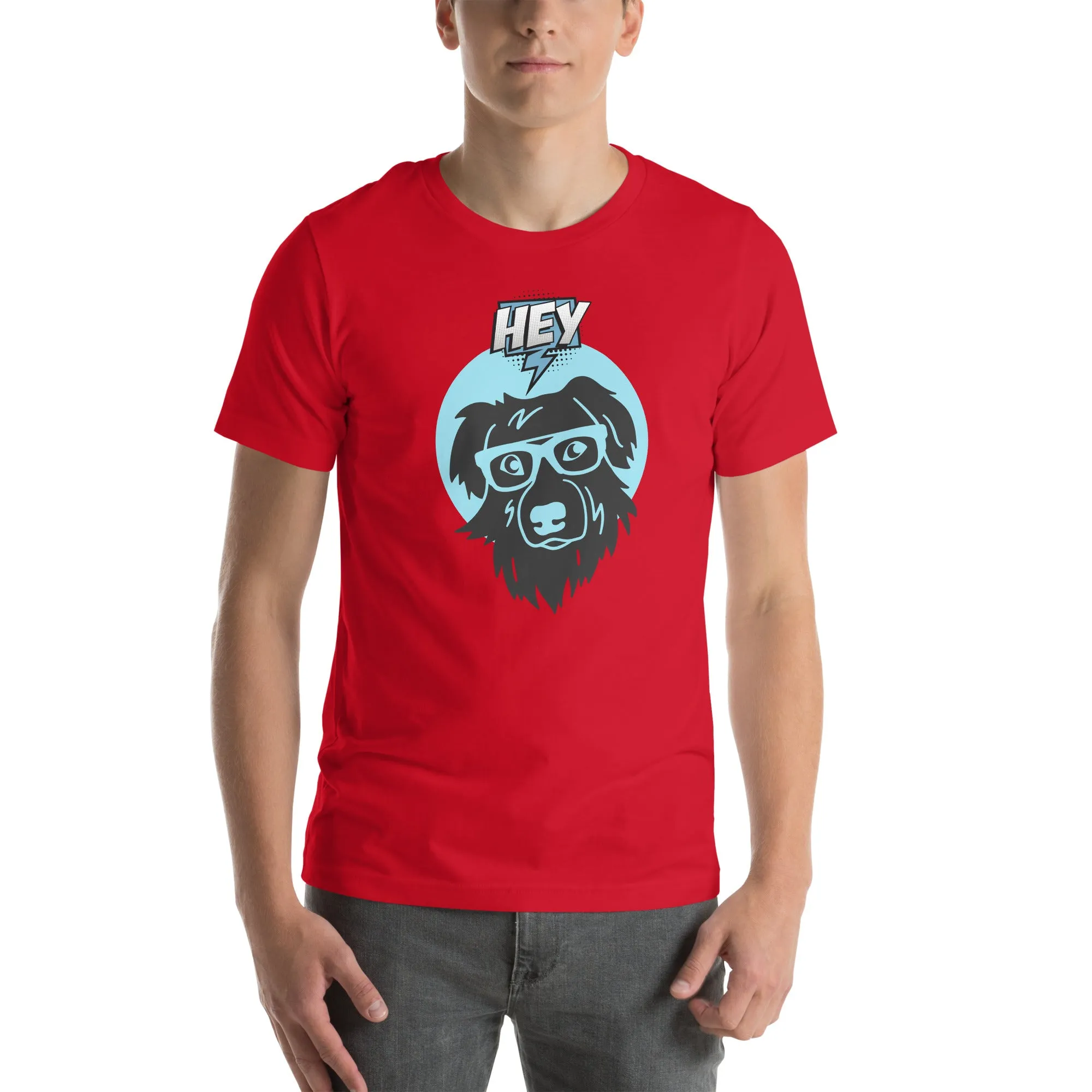 T-Shirts - Dog (Glamourange Pets Staple T-Shirts - Front Print 005 Model)