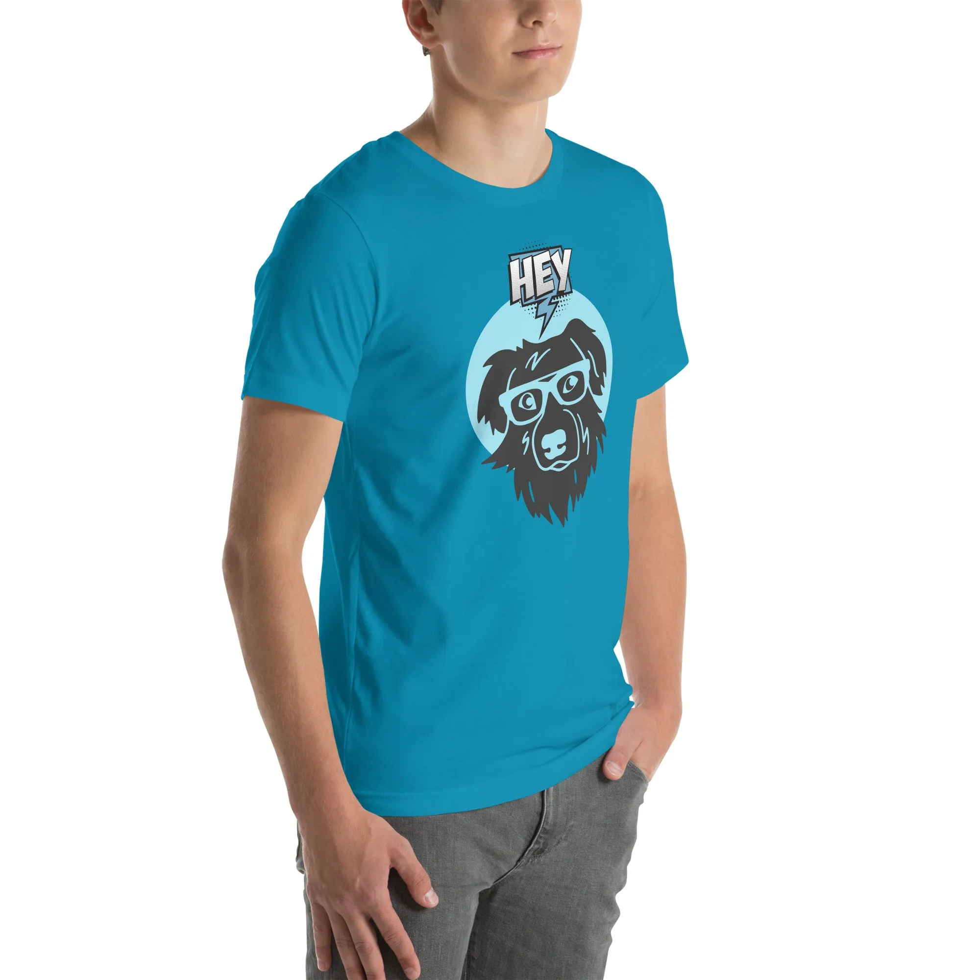 T-Shirts - Dog (Glamourange Pets Staple T-Shirts - Front Print 005 Model)