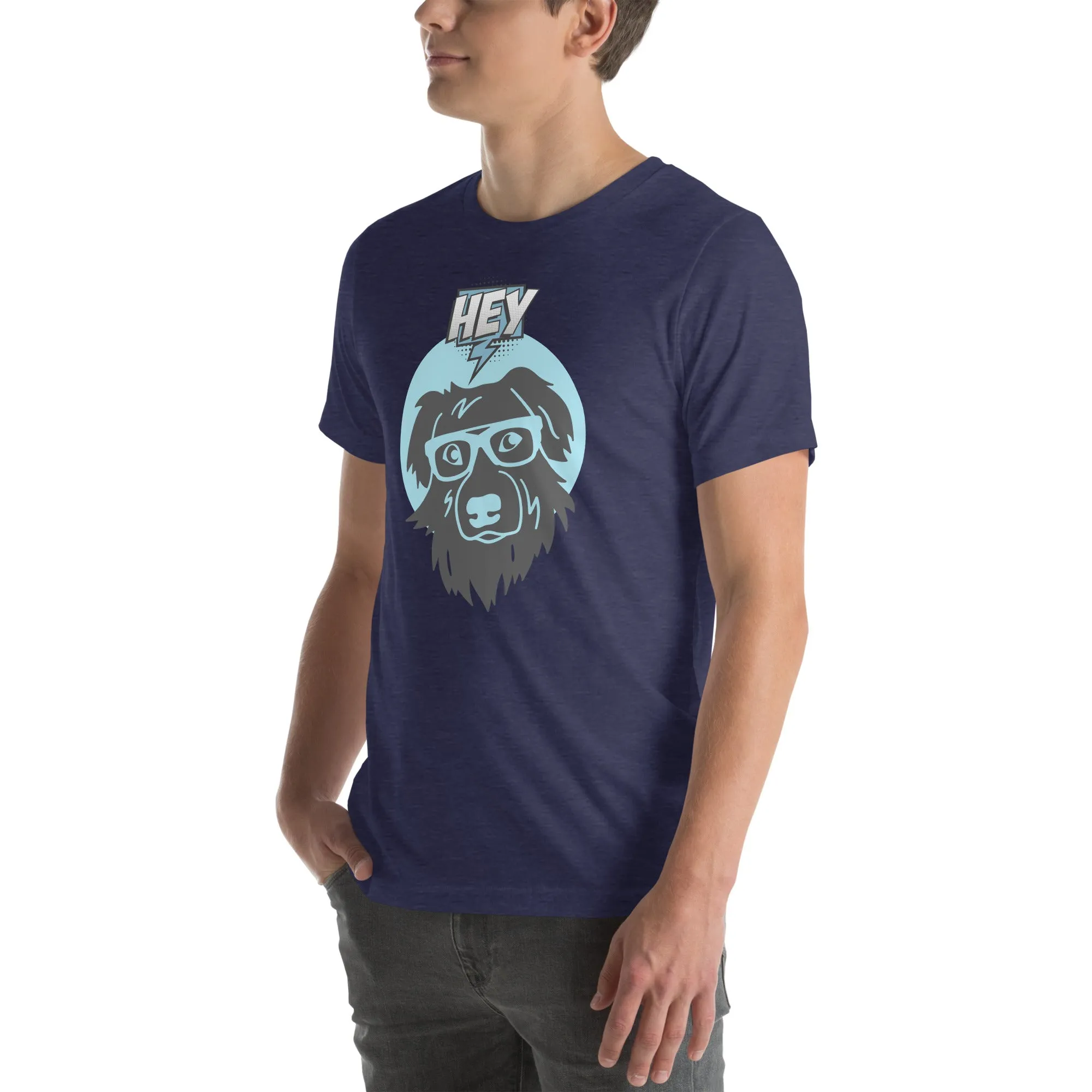 T-Shirts - Dog (Glamourange Pets Staple T-Shirts - Front Print 005 Model)