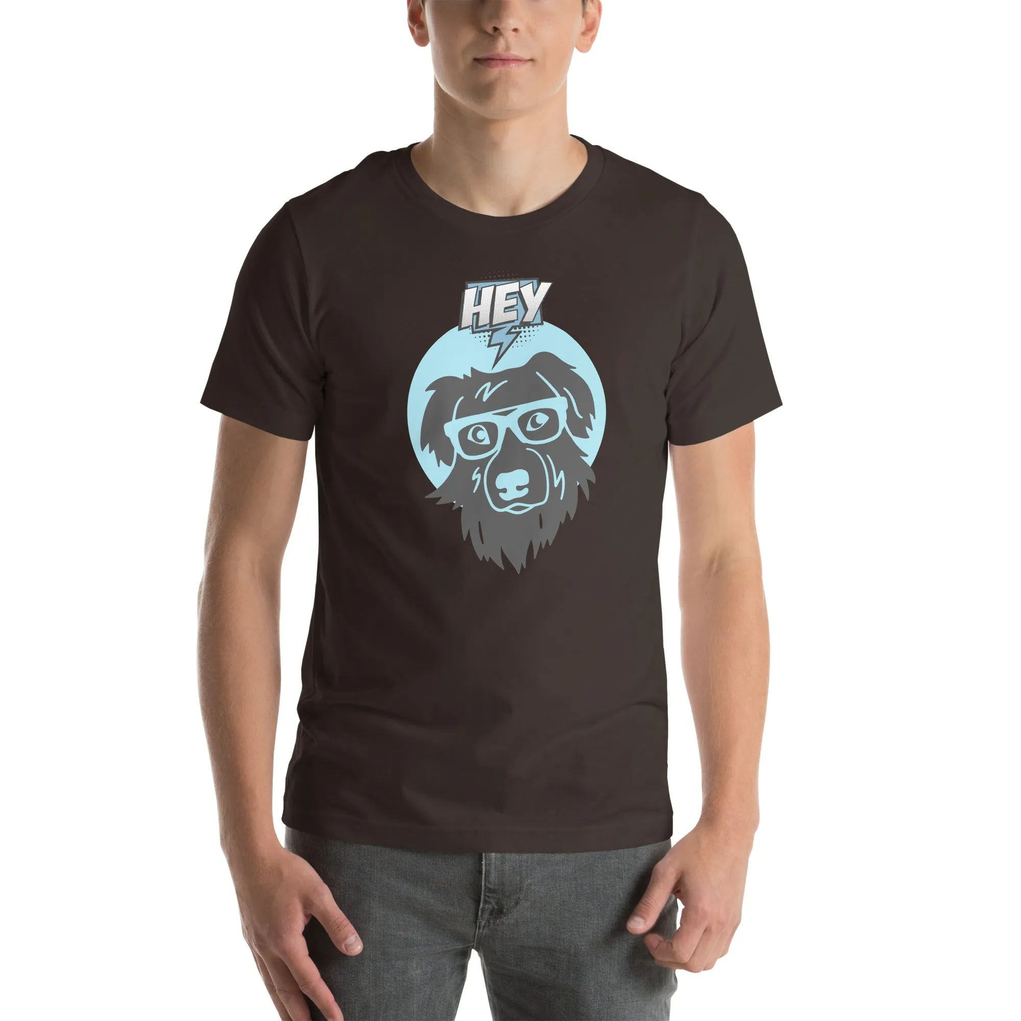 T-Shirts - Dog (Glamourange Pets Staple T-Shirts - Front Print 005 Model)