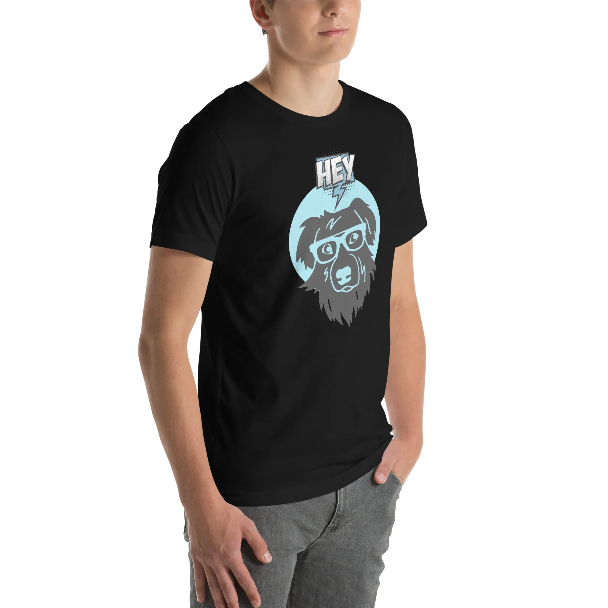 T-Shirts - Dog (Glamourange Pets Staple T-Shirts - Front Print 005 Model)
