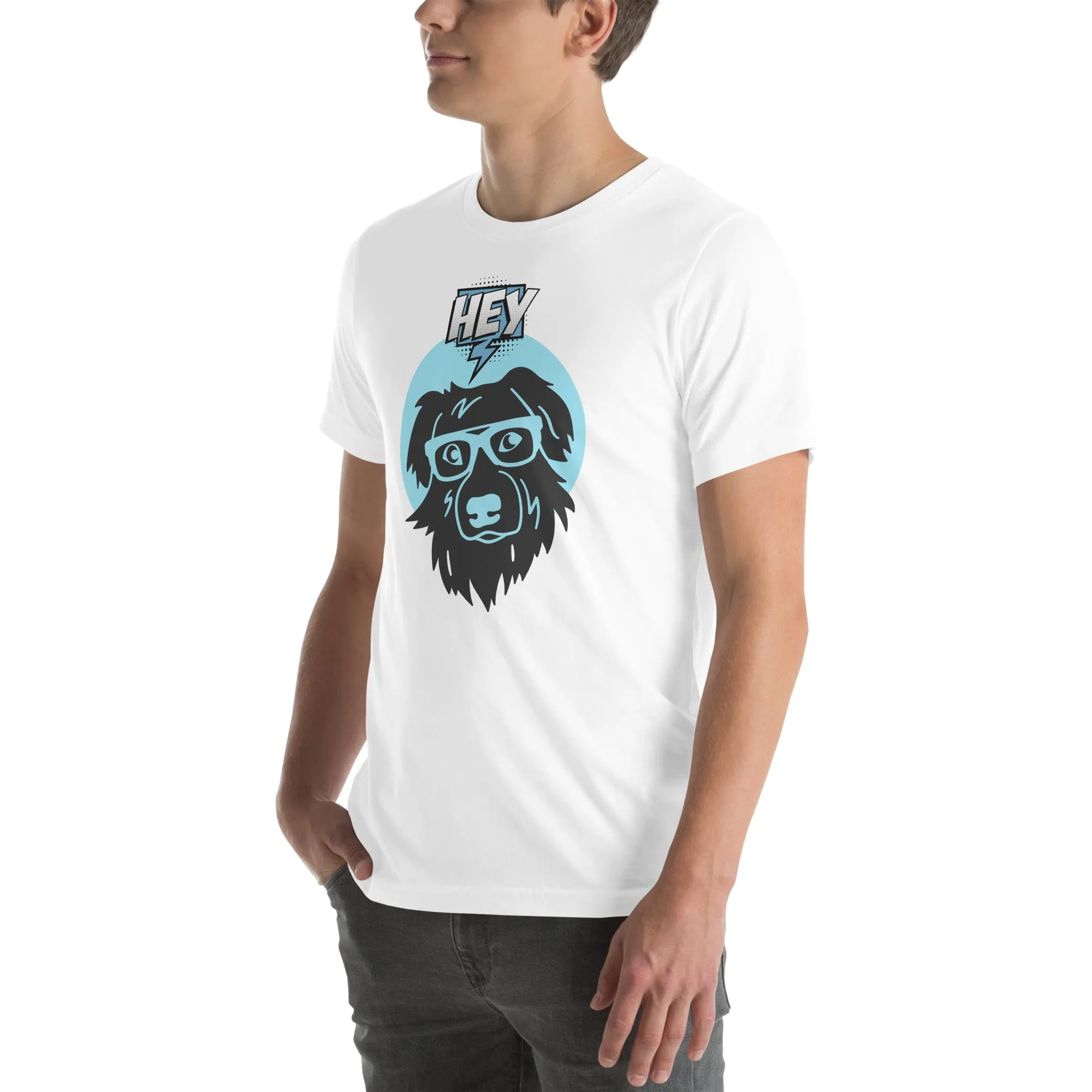 T-Shirts - Dog (Glamourange Pets Staple T-Shirts - Front Print 005 Model)