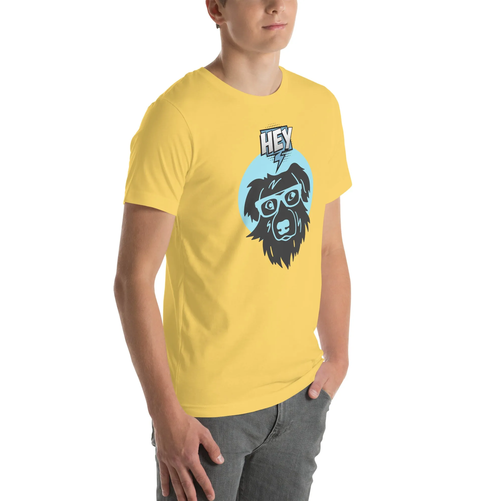 T-Shirts - Dog (Glamourange Pets Staple T-Shirts - Front Print 005 Model)