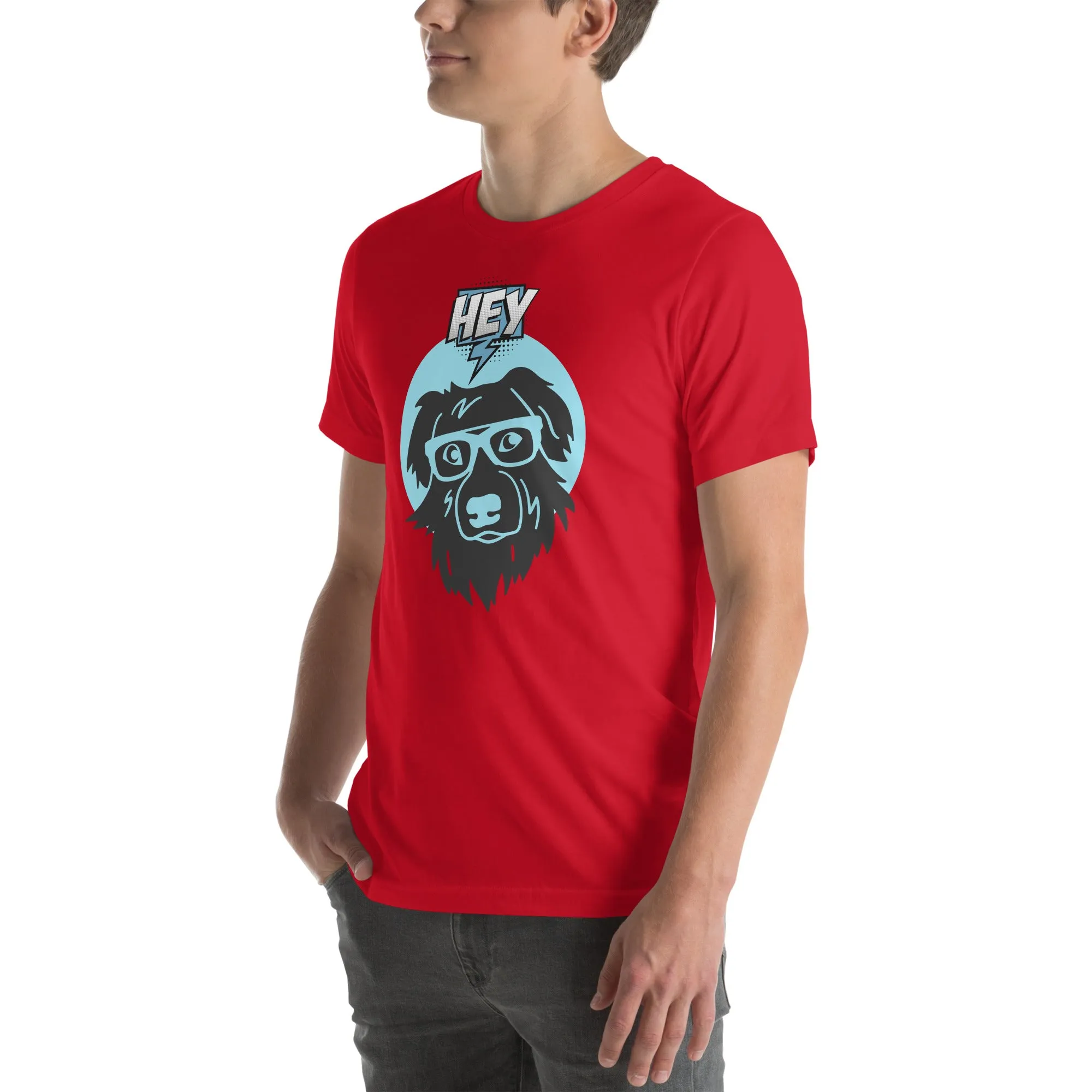 T-Shirts - Dog (Glamourange Pets Staple T-Shirts - Front Print 005 Model)