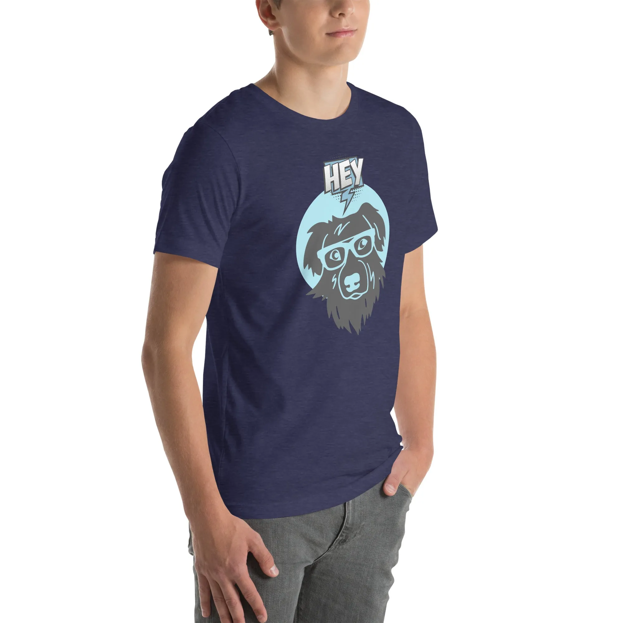 T-Shirts - Dog (Glamourange Pets Staple T-Shirts - Front Print 005 Model)