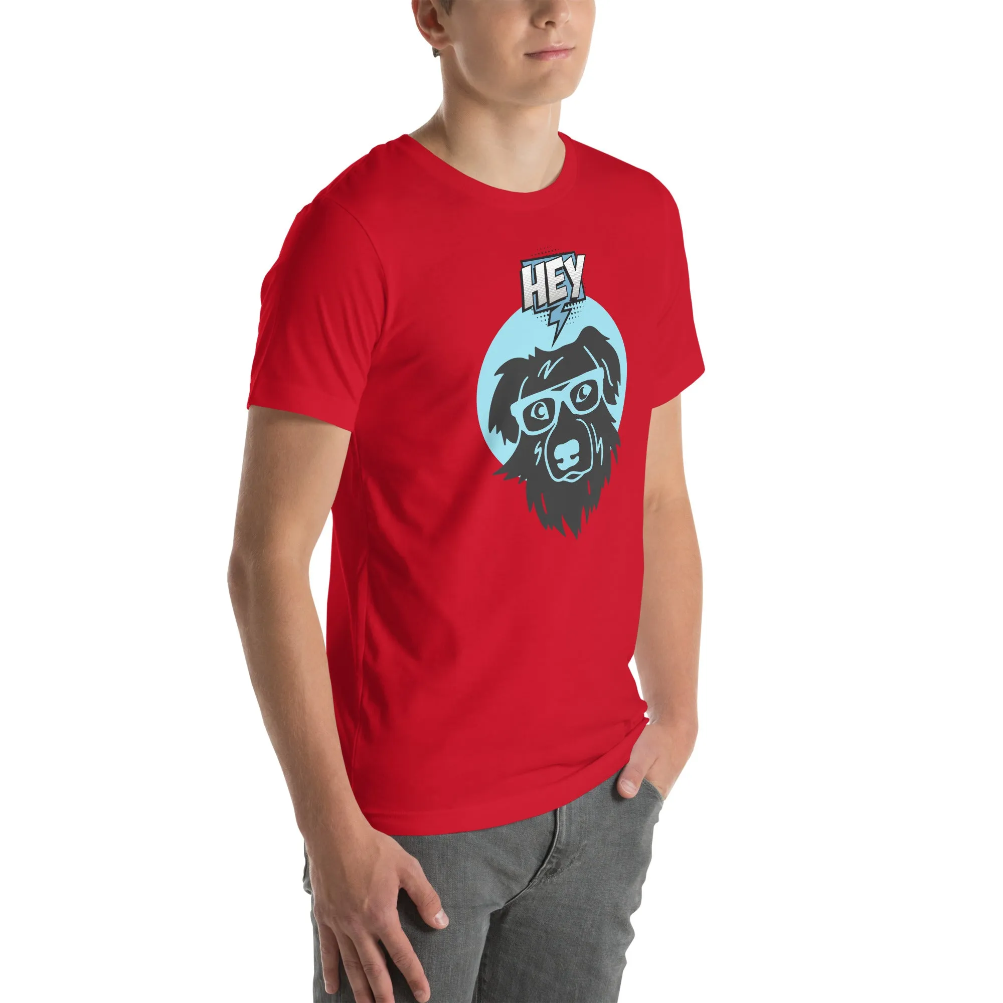 T-Shirts - Dog (Glamourange Pets Staple T-Shirts - Front Print 005 Model)