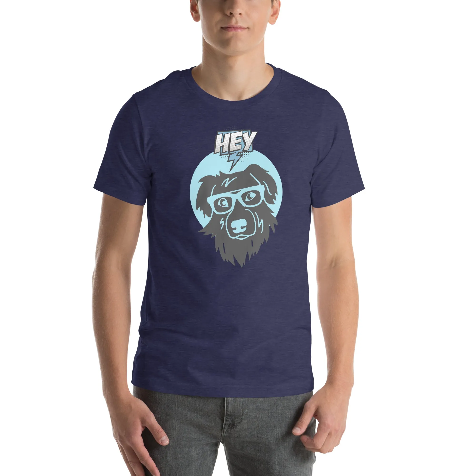 T-Shirts - Dog (Glamourange Pets Staple T-Shirts - Front Print 005 Model)