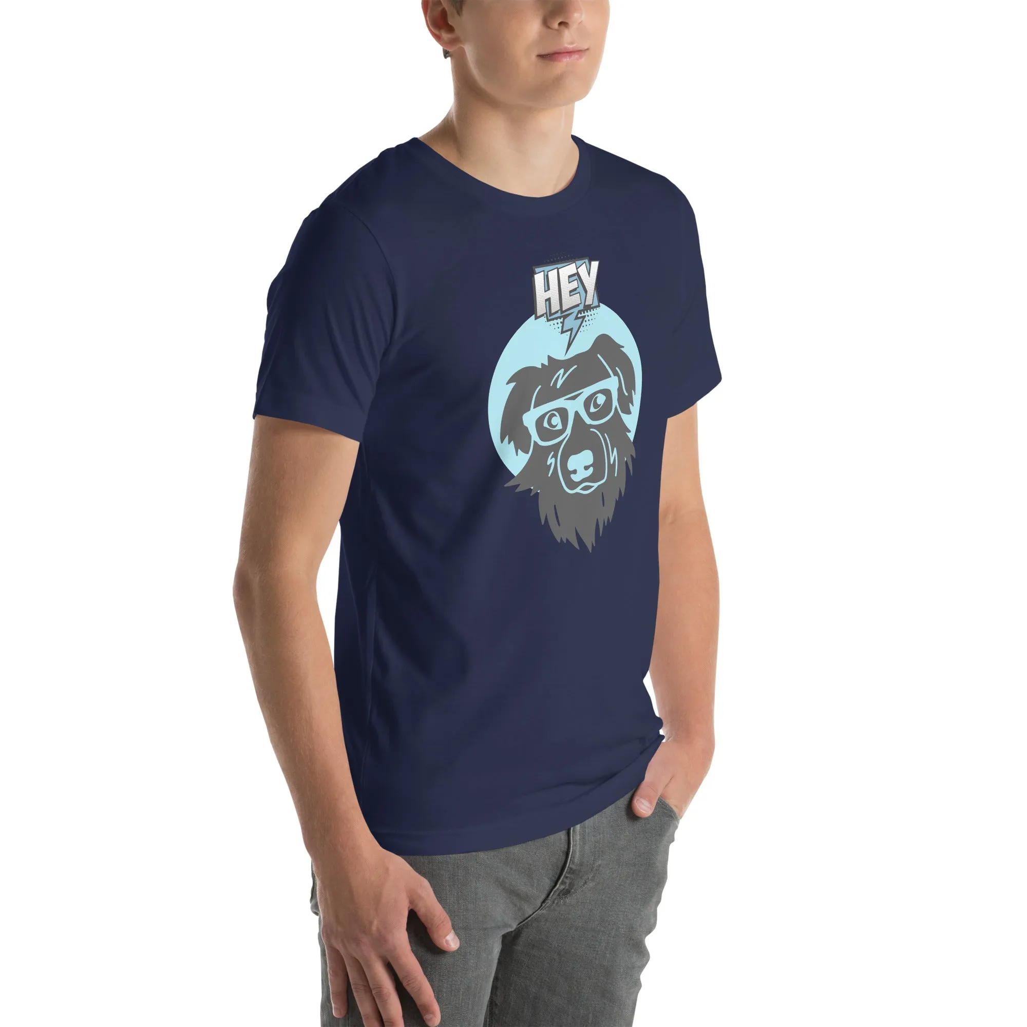 T-Shirts - Dog (Glamourange Pets Staple T-Shirts - Front Print 005 Model)