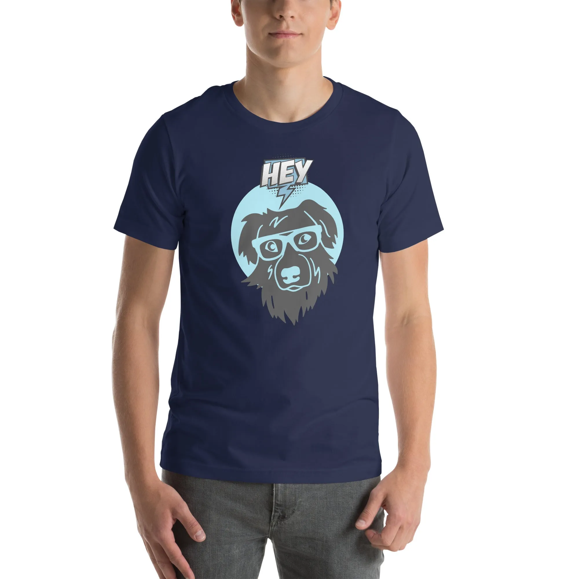 T-Shirts - Dog (Glamourange Pets Staple T-Shirts - Front Print 005 Model)