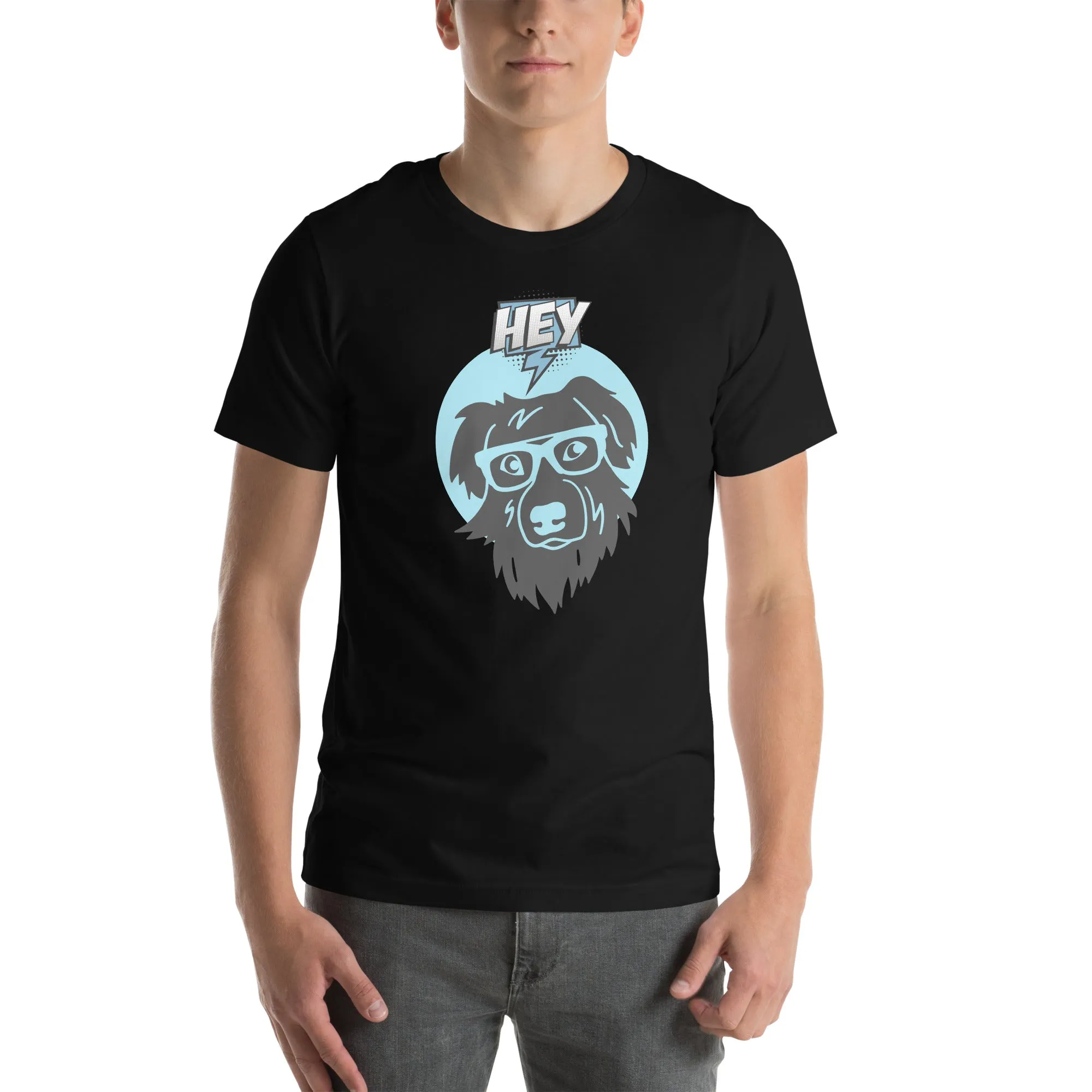 T-Shirts - Dog (Glamourange Pets Staple T-Shirts - Front Print 005 Model)