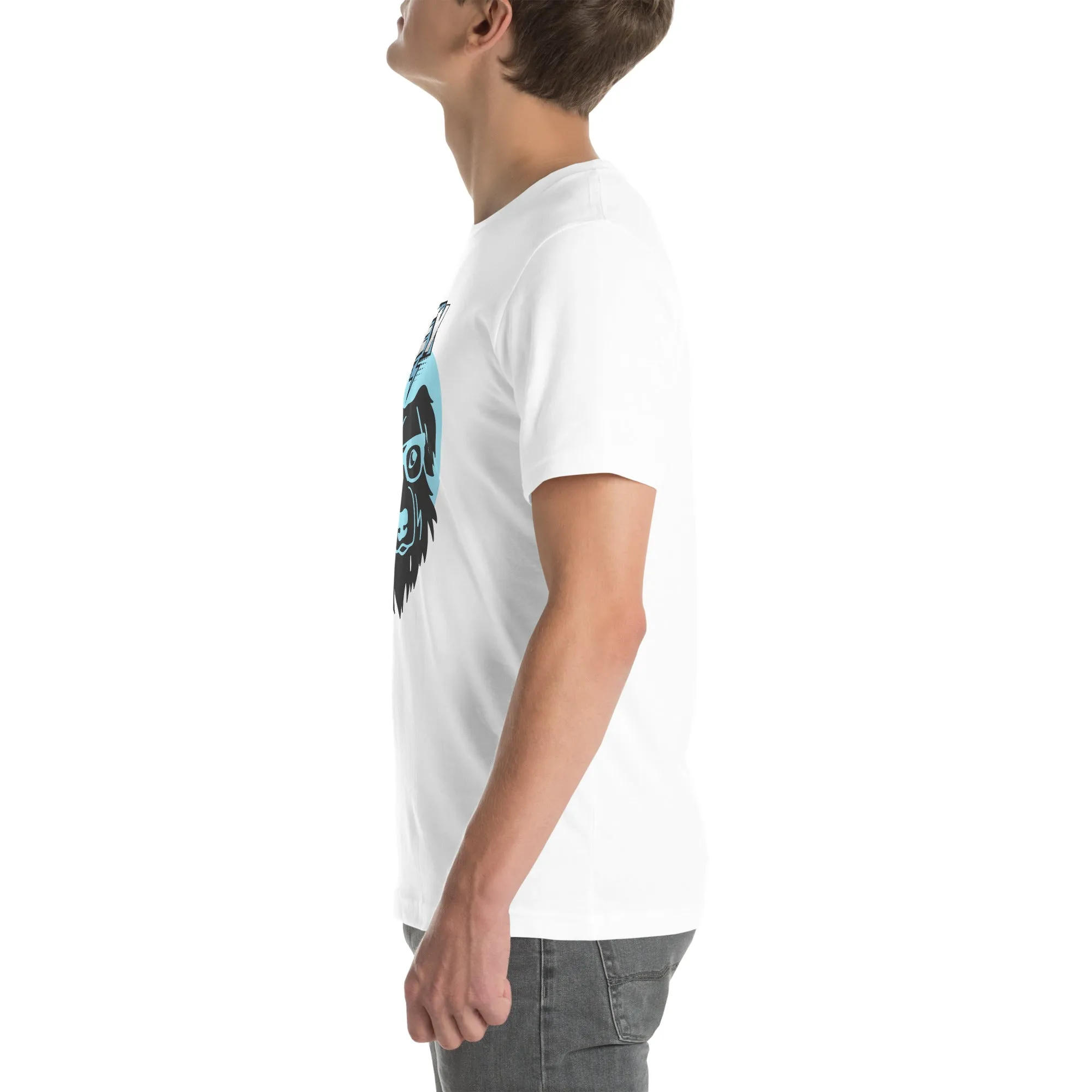 T-Shirts - Dog (Glamourange Pets Staple T-Shirts - Front Print 005 Model)