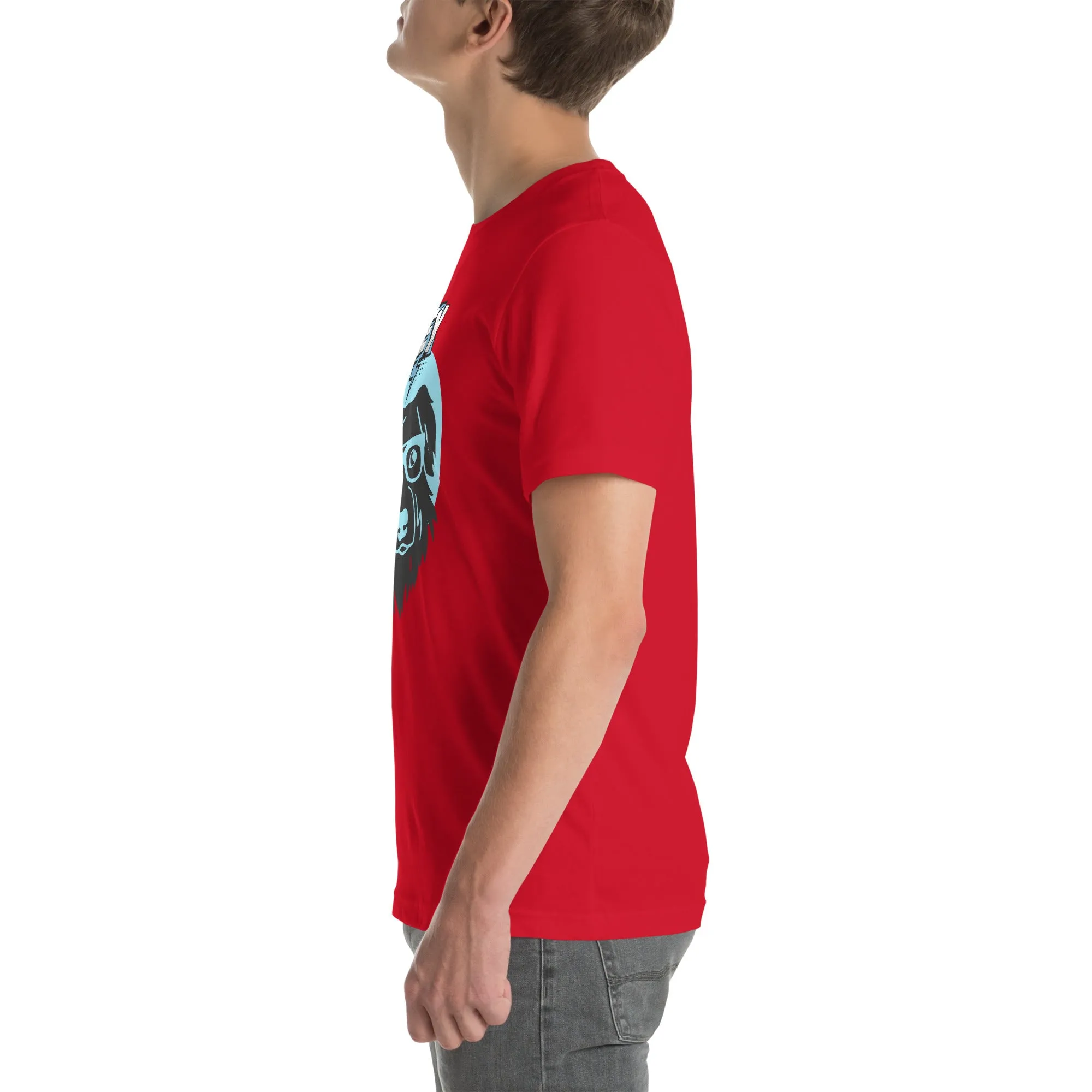 T-Shirts - Dog (Glamourange Pets Staple T-Shirts - Front Print 005 Model)