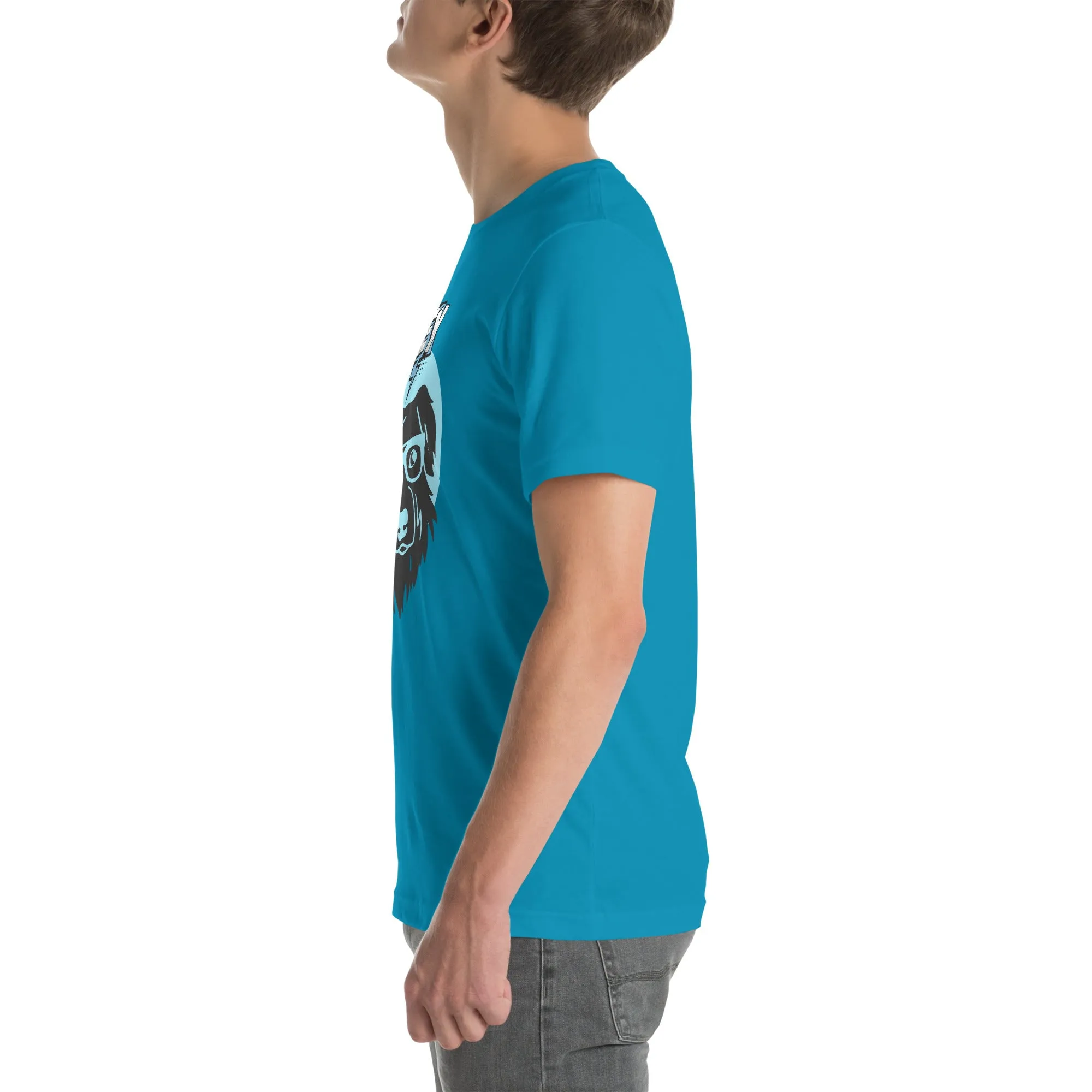 T-Shirts - Dog (Glamourange Pets Staple T-Shirts - Front Print 005 Model)