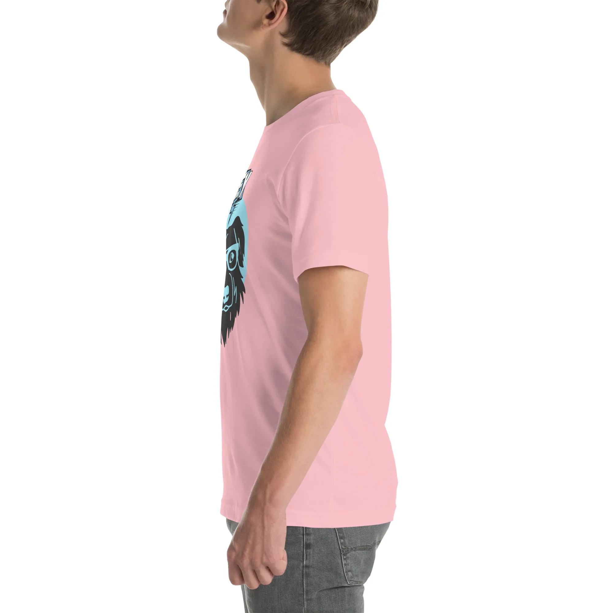 T-Shirts - Dog (Glamourange Pets Staple T-Shirts - Front Print 005 Model)
