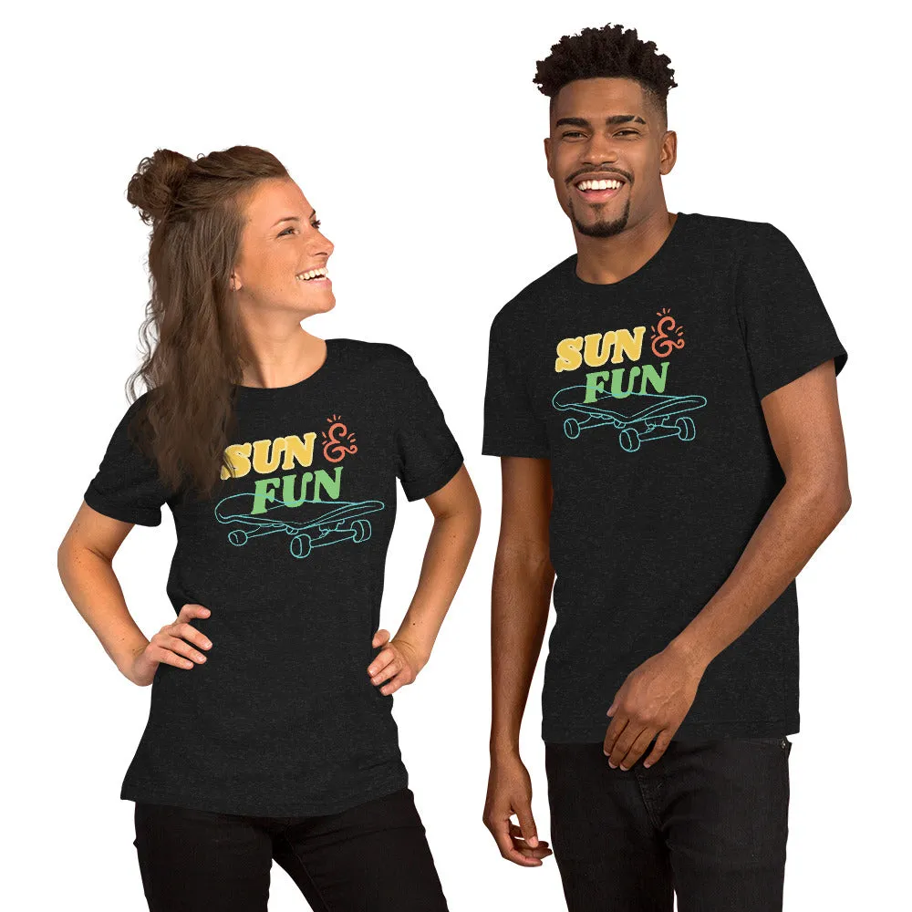 T-Shirts - Sun Fun (Glamourange Seasons & Events Staple T-Shirts - Front Print)