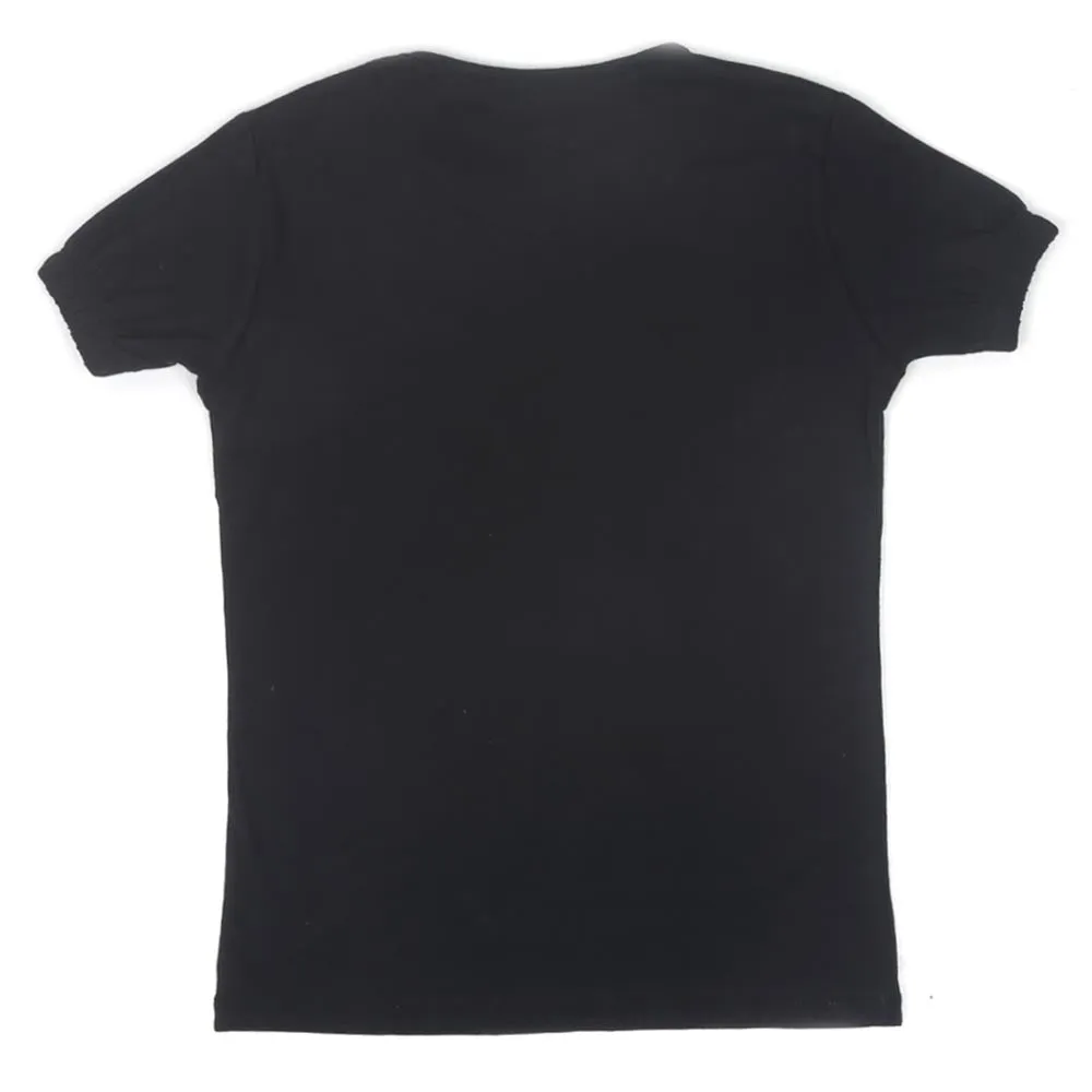 Teens Girls T-Shirt Paris - Black