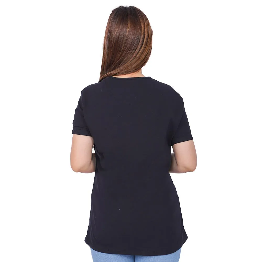 Teens Girls T-Shirt Paris - Black