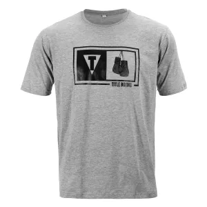 TITLE Boxing Dual-Frame Logo Tee