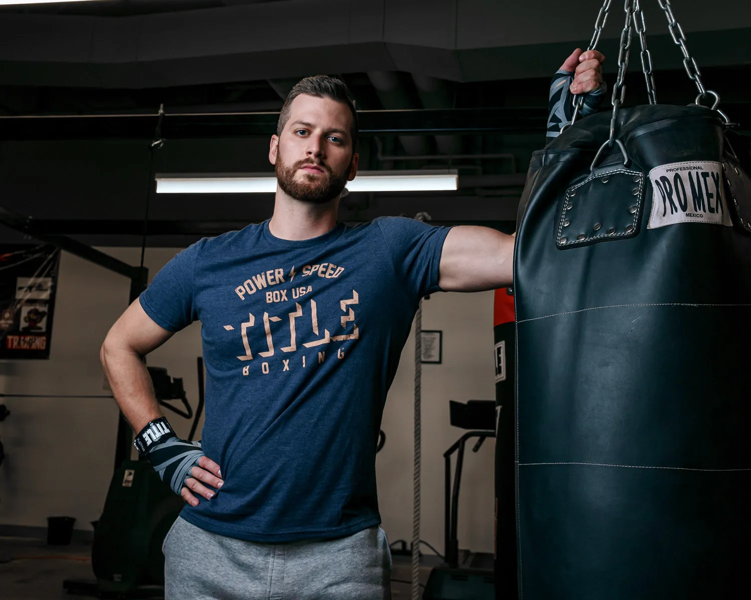 TITLE Boxing Power and Speed Tee