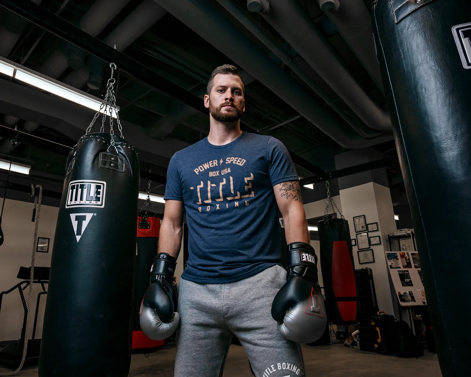 TITLE Boxing Power and Speed Tee